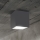 Ideal Lux - Foco exterior TECHO 1xGU10/20W/230V 9x9 cm IP54 antracite