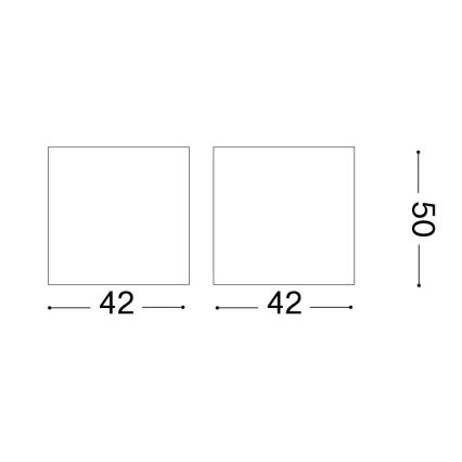 Ideal Lux - Foco LED com regulação NITRO LED/4W/230V diâmetro 4,2 cm CRI 90 preto