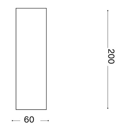 Ideal Lux - Foco LED LOOK, 1x GU10/7W/230V, IRC 90, 6x6 cm, latão