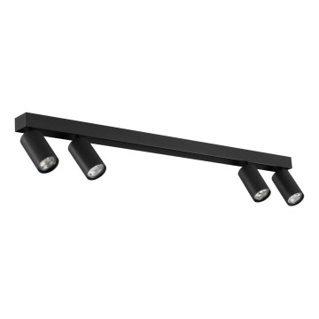 Ideal Lux - Foco LED PROFILO 4xGU10/7W/230V CRI 90 preto