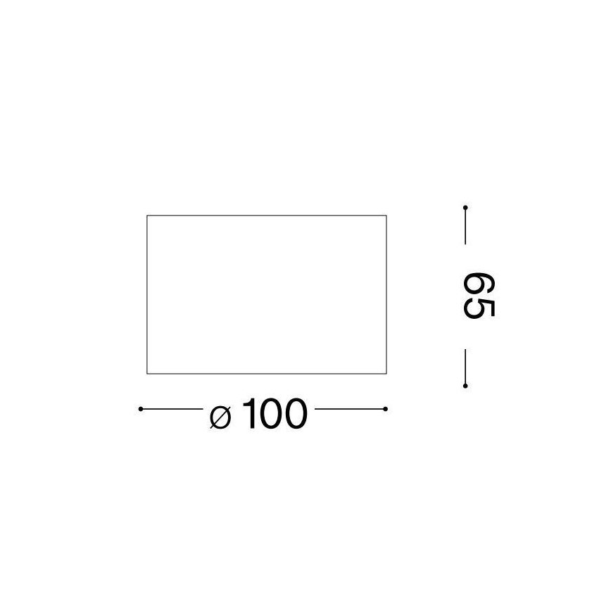 Ideal Lux - Foco LED SPIKE 1xGX53/9W/230V preto