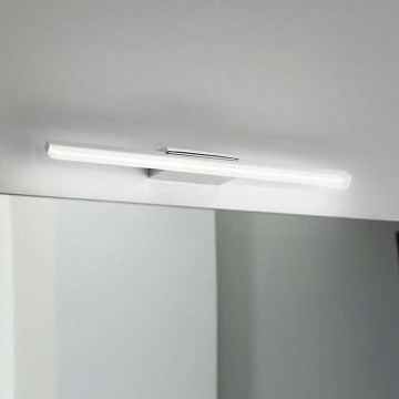 Ideal Lux - Iluminação de espelho para casa de banho LED RIFLESSO LED/16W/230V 62 cm CRI 90 IP54 cromado brilhante