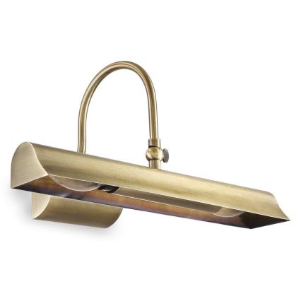 Ideal Lux - Iluminação de ilustração RETRO 2xE14/28W/230V latão