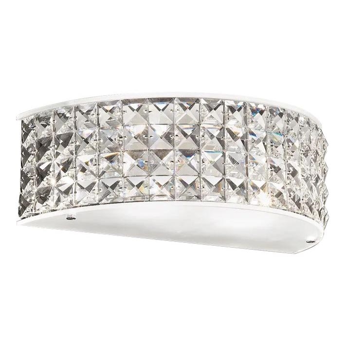 Ideal Lux - Iluminação de parede de cristal LED ROMA 2xG9/3W/230V cromado brilhante