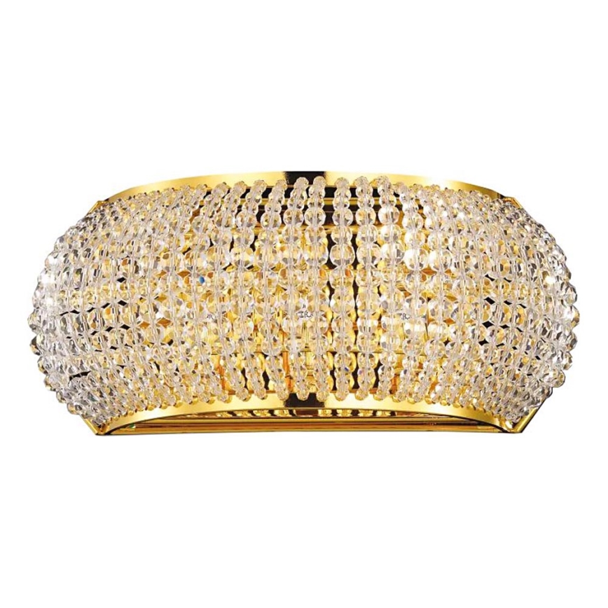 Ideal Lux - Iluminação de parede em  cristal LED PASHA 3xG9/3W/230V dourado