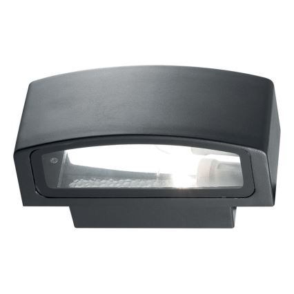 Ideal Lux - Iluminação de parede exterior ANDROMEDA 1xE27/60W/230V IP55 antracite