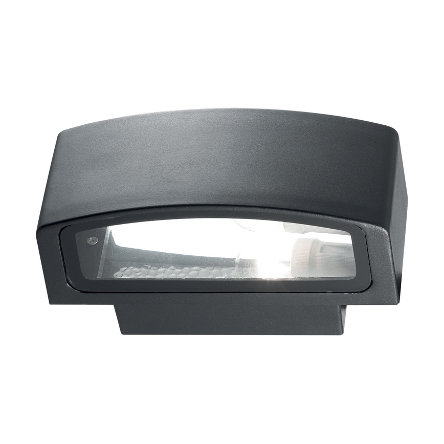 Ideal Lux - Iluminação de parede exterior ANDROMEDA 1xE27/60W/230V IP55 antracite