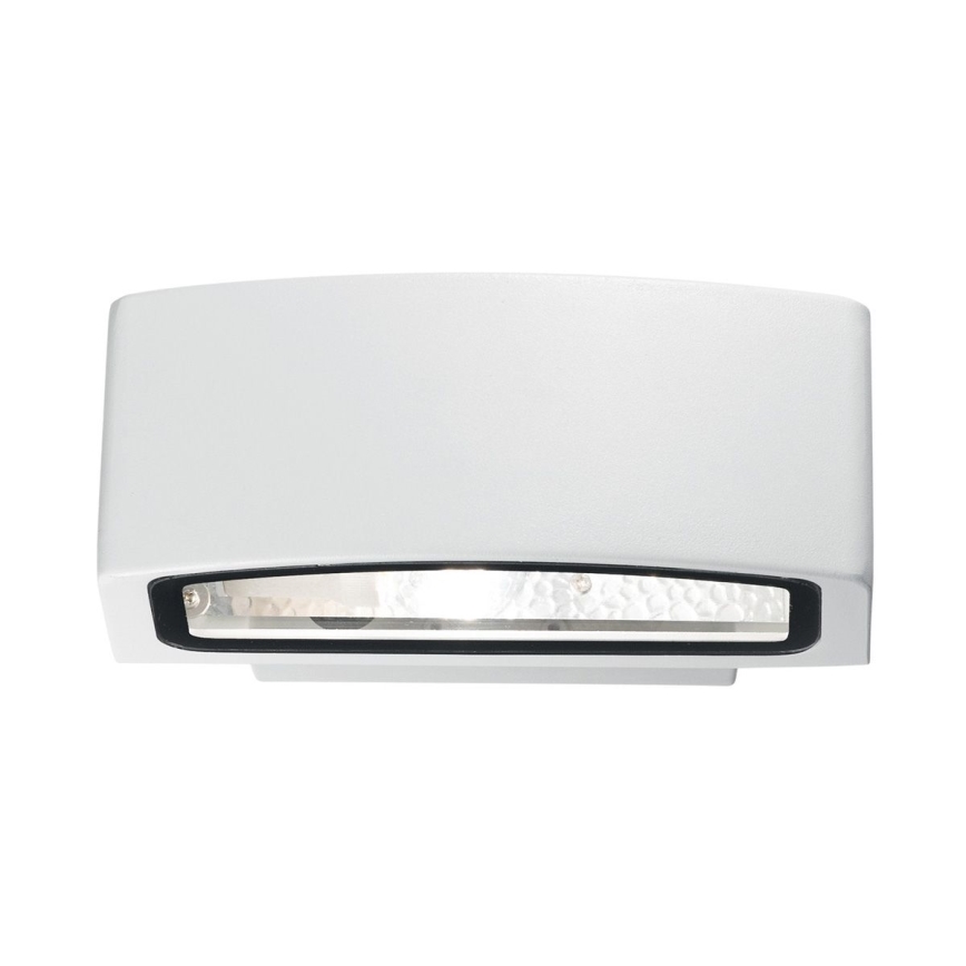 Ideal Lux - Iluminação de parede exterior ANDROMEDA 1xE27/60W/230V IP55 branco