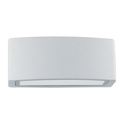 Ideal Lux - Iluminação de parede exterior ANDROMEDA 1xE27/60W/230V IP55 cinzento