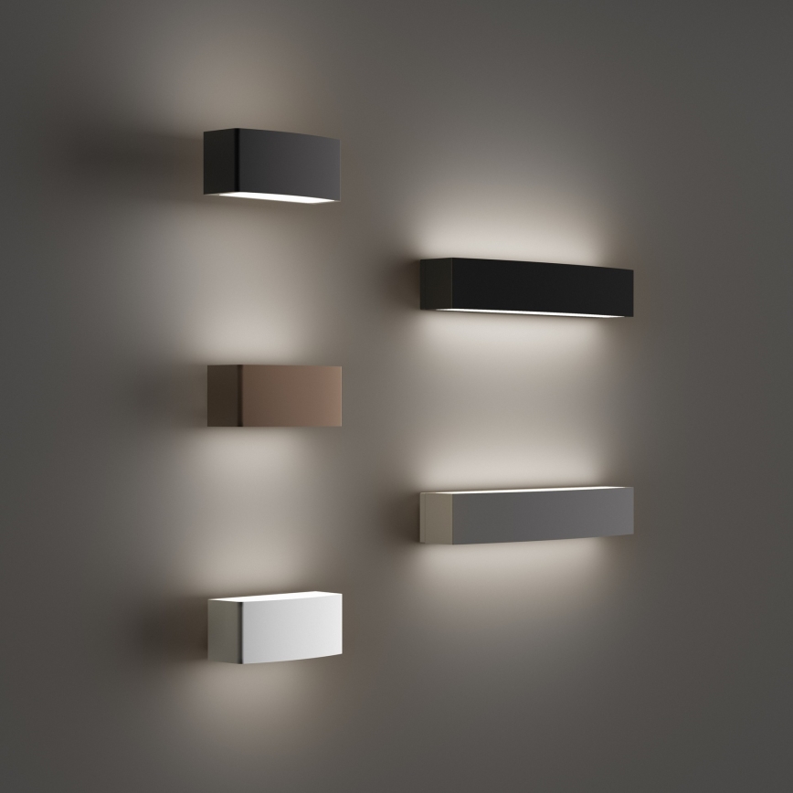 Ideal Lux - Iluminação de parede exterior ANDROMEDA 1xE27/60W/230V IP55 preto