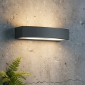 Ideal Lux - Iluminação de parede exterior ANDROMEDA 2xE27/60W/230V IP55 preto