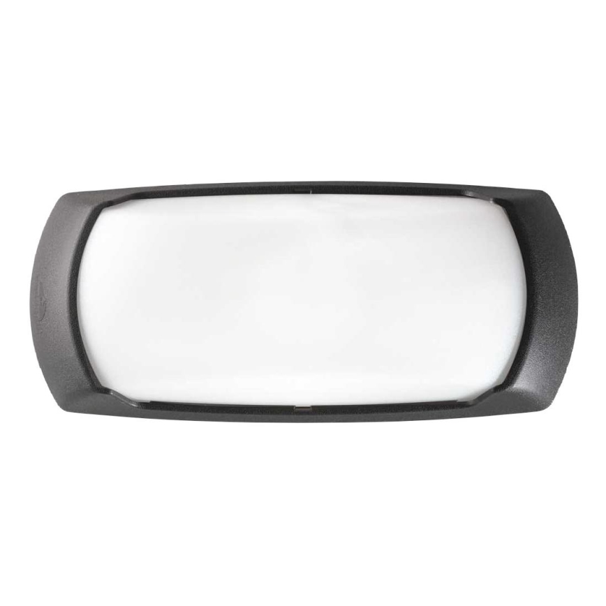 Ideal Lux - Iluminação de parede exterior FELIX 1xE27/23W/230V IP66 preto