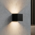 Ideal Lux - Iluminação de parede exterior LED ATOM LED/12W/230V CRI 90 IP54 preto
