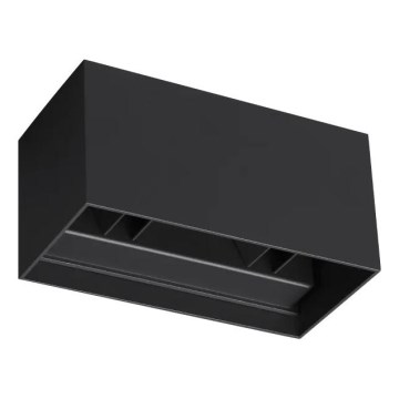 Ideal Lux - Iluminação de parede exterior LED ATOM LED/25W/230V CRI 90 IP54 preto