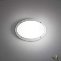 Ideal Lux - Iluminação de parede exterior MADDI 1xE27/23W/230V IP66 branco