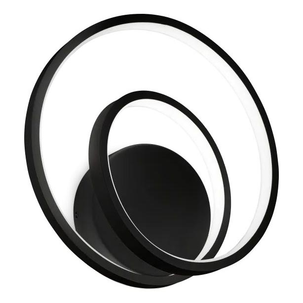 Ideal Lux - Iluminação de parede LED com regulação OZ LED/28W/230V CRI 90 preto