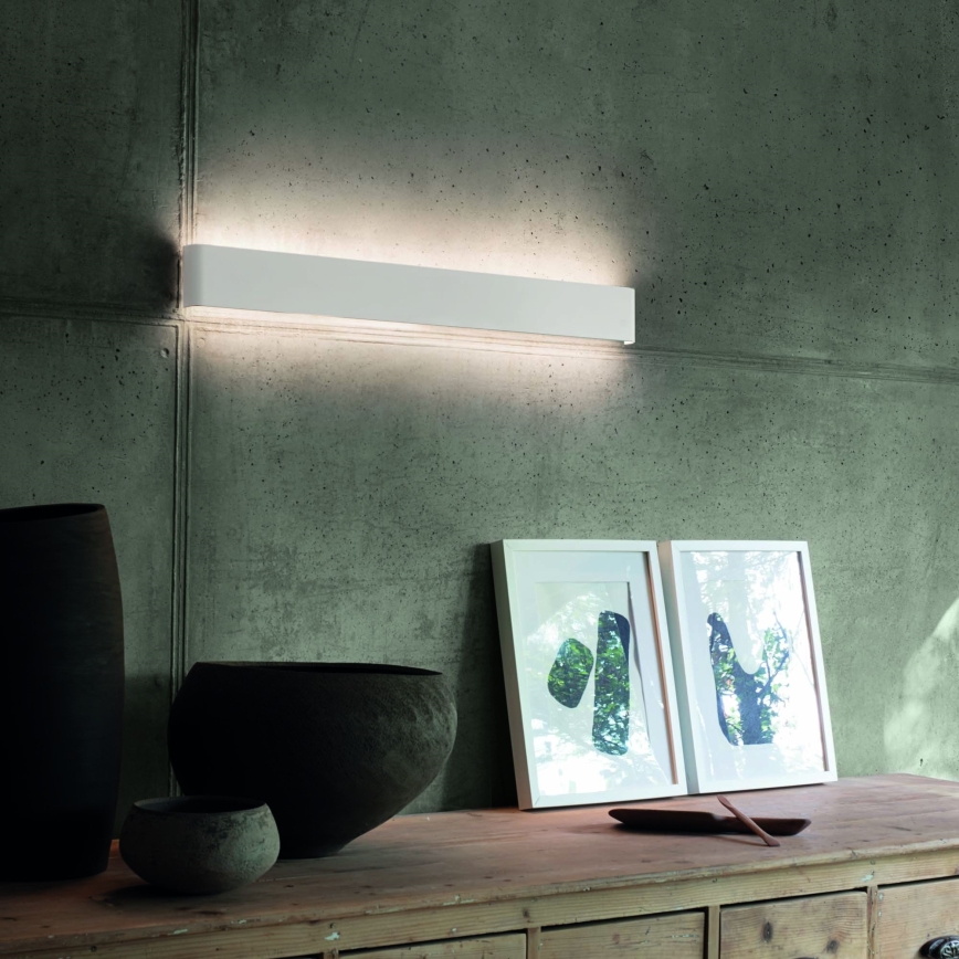 Ideal Lux - Iluminação de parede LED DELTA LED/30W/230V 3000K 83 cm CRI 90 branco