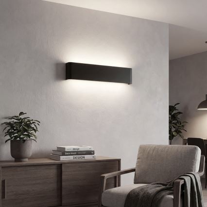 Ideal Lux - Iluminação de parede LED DELTA LED/37W/230V 4000K 110 cm CRI 90 preto