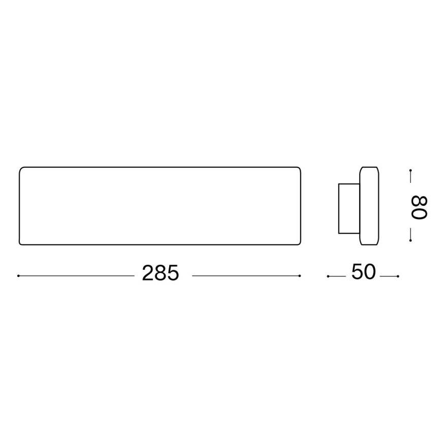 Ideal Lux - Iluminação de parede LED DESK LED/12,5W/230V CRI 90 branco