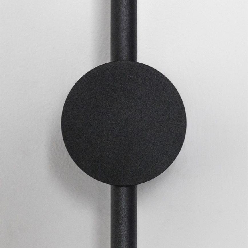 Ideal Lux - Iluminação de parede LED ESSENCE LED/12W/230V 3000K 70 cm CRI 90 preto