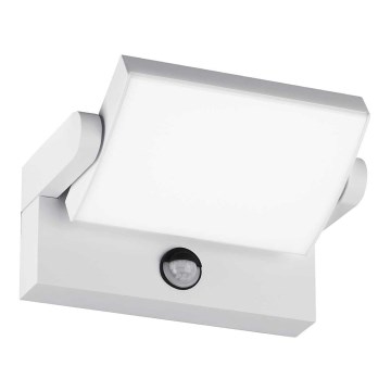Ideal Lux - Iluminação de parede LED exterior com sensor SWIPE LED/21W/230V CRI 90 IP54 branco