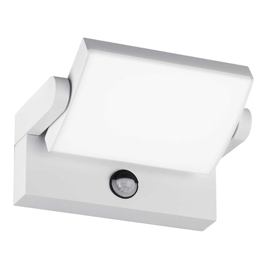 Ideal Lux - Iluminação de parede LED exterior com sensor SWIPE LED/21W/230V CRI 90 IP54 branco