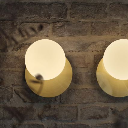 Ideal Lux - Iluminação de parede LED NINFEA 1xGX53/9W/230V dourado