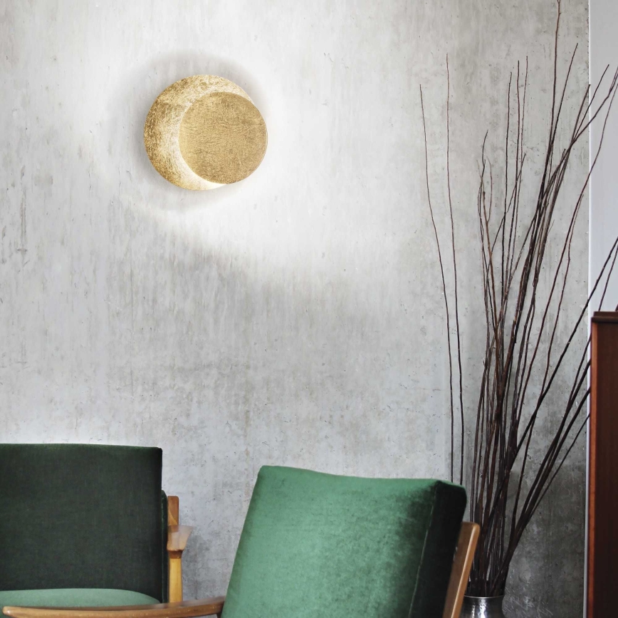 Ideal Lux - Iluminação de parede LED TICK LED/7,5W/230V dourada