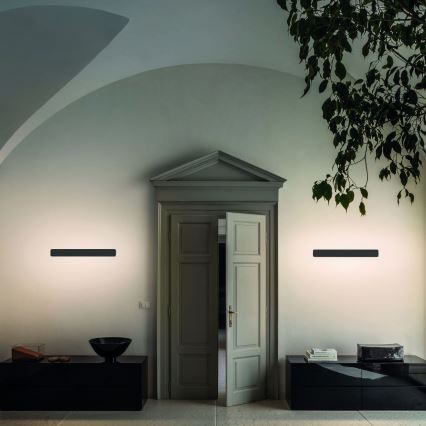 Ideal Lux - Iluminação de parede LED ZIG ZAG LED/30W/230V 75 cm CRI 90 preto