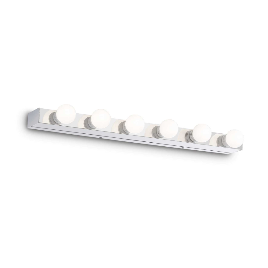 Ideal Lux - Iluminação de parede PRIVE 6xE14/40W/230V cromado brilhante
