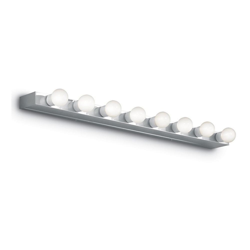 Ideal Lux - Iluminação de parede PRIVE 8xE14/40W/230V cromado brilhante