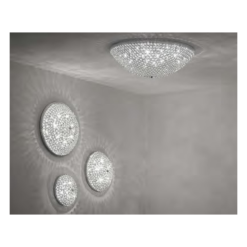 Ideal Lux - Iluminação de teto de cristal ORION 12xG9/40W/230V