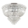 Ideal Lux - Iluminação de teto em cristal DUBAI 24xE14/28W/230V diâmetro 78 cm cromado brilhante
