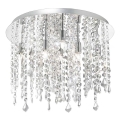 Ideal Lux - Iluminação de teto em cristal LED ROYAL 8xG9/3W/230V diâmetro 40 cm cromado brilhante