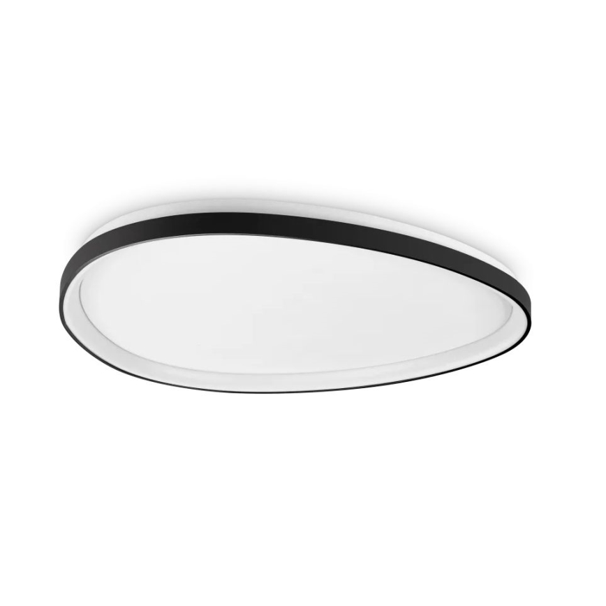 Ideal Lux - Iluminação de teto LED com regulação GEMINI LED/42W/230V diâmetro 81 cm CRI 90 preto