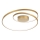 Ideal Lux - Iluminação de teto LED com regulação OZ LED/48W/230V diâmetro 60 cm CRI 90 dourado