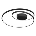 Ideal Lux - Iluminação de teto LED com regulação OZ LED/48W/230V diâmetro 60 cm CRI 90 preto