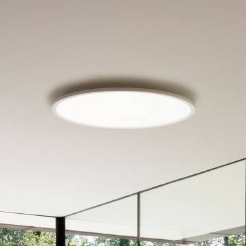 Ideal Lux - Iluminação de teto LED FLY LED/26W/230V 2700K diâmetro 45 cm CRI 90 IP40 branco