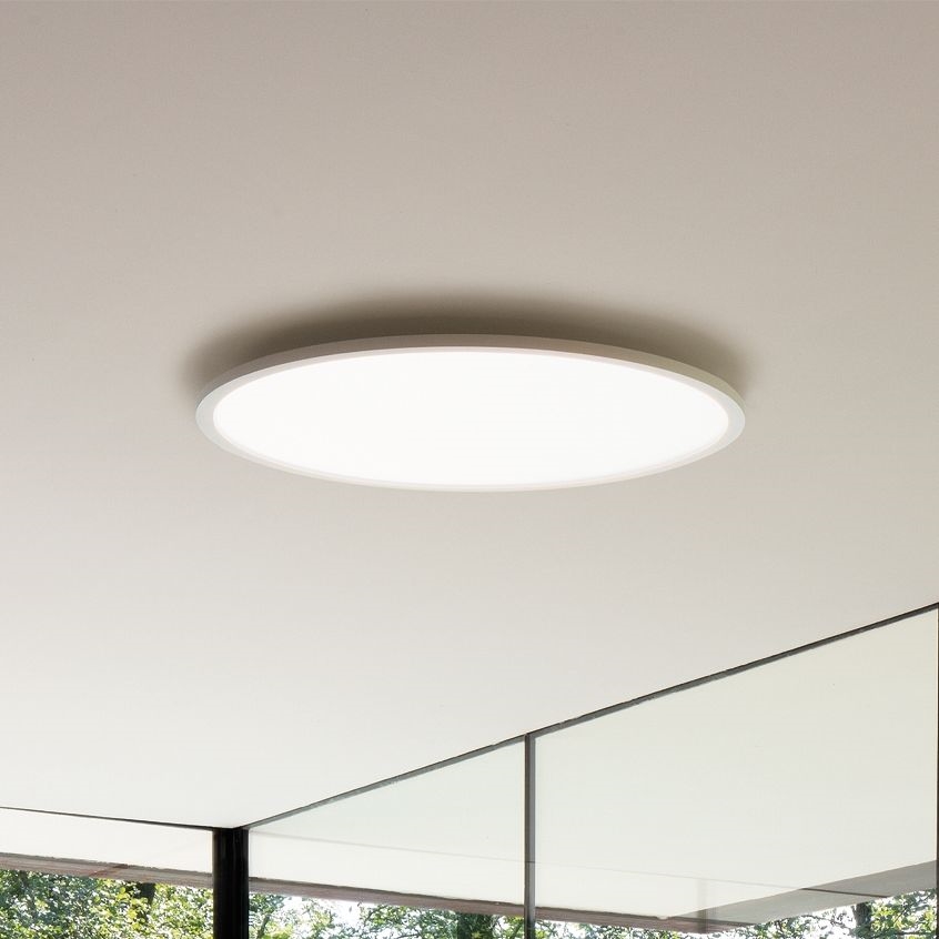 Ideal Lux - Iluminação de teto LED FLY LED/26W/230V 2700K diâmetro 45 cm CRI 90 IP40 branco