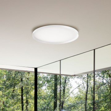 Ideal Lux - Iluminação de teto LED FLY LED/53W/230V 2700K diâmetro 60 cm CRI 90 IP40 branco