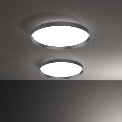 Ideal Lux - Iluminação de teto LED FLY LED/53W/230V 2700K diâmetro 60 cm CRI 90 IP40 preto