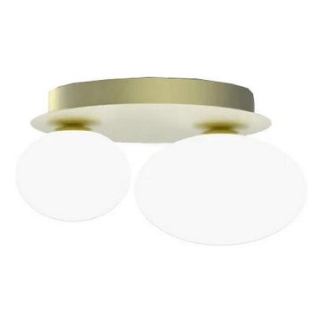 Ideal Lux - Iluminação de teto LED NINFEA 2xG9/3W/230V dourado