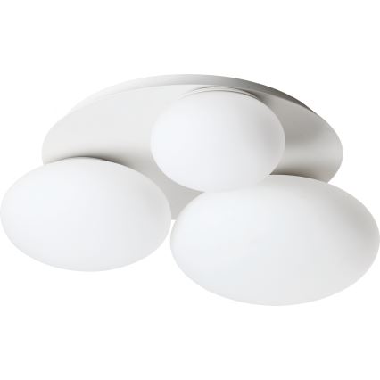 Ideal Lux - Iluminação de teto LED NINFEA 3xGX53/9W/230V branco