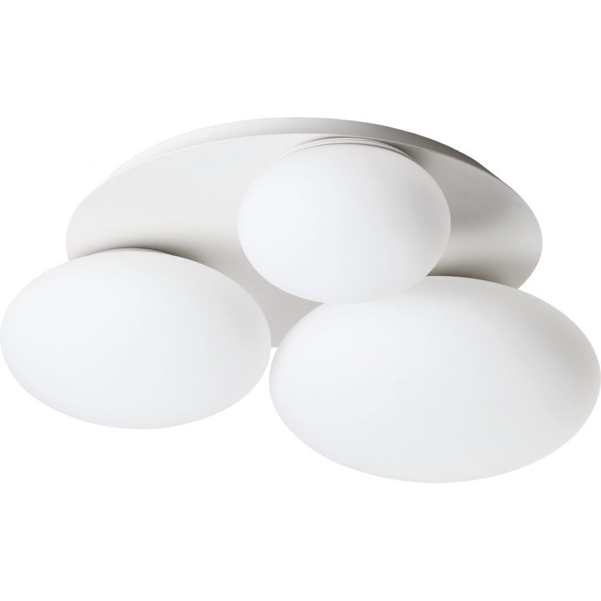 Ideal Lux - Iluminação de teto LED NINFEA 3xGX53/9W/230V branco