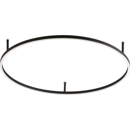 Ideal Lux - Iluminação de teto LED ORACLE S LED/53W/230V 2700K diâmetro 90 cm preto