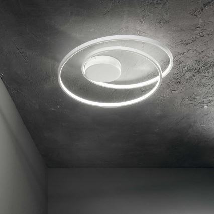 Ideal Lux - Iluminação de teto LED OZ LED/47W/230V diâmetro 60 cm CRI 90 branco