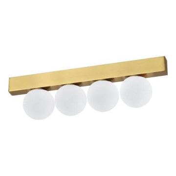 Ideal Lux - Iluminação de teto LED PING PONG 4xLED/3W/230V CRI 90 latão