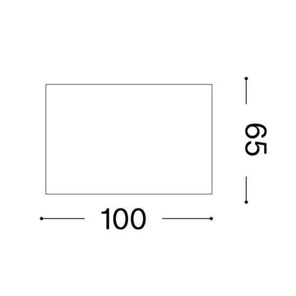 Ideal Lux - Iluminação de teto LED SPIKE 1xGX53/9W/230V cobre