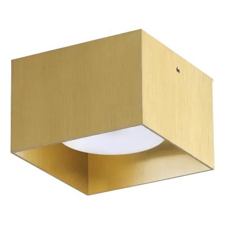 Ideal Lux - Iluminação de teto LED SPIKE 1xGX53/9W/230V dourado