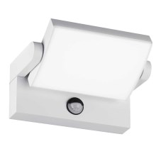 Ideal Lux - Iluminação LED para parede exterior com sensor SWIPE LED/20,5W/230V IP54 branco